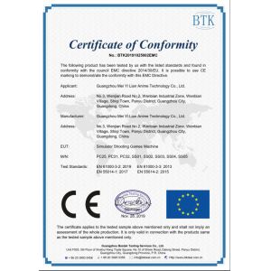 Guangzhou Mei Yi Lian Anime Technology Co.,Ltd Certifications