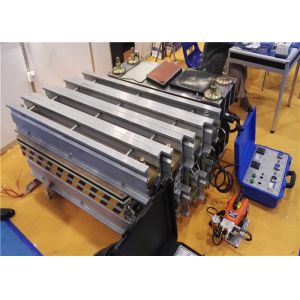 1200mm Rectangle Conveyor Belt Vulcanizing Equipment With Automatic Control Box