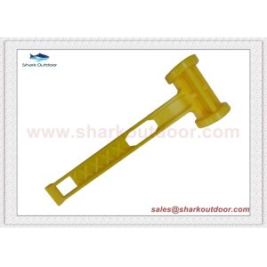 Quality High quality PP or ABS plastic tent peg hammer mallet for outdoor camping for sale