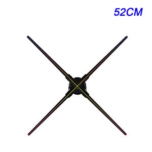 52CM Portable Fan Hologram Display High Impact 3D Fan Display