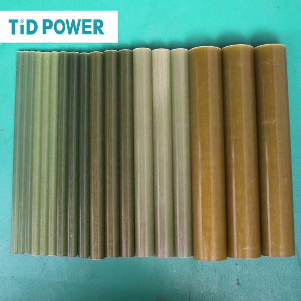 Composite Insulator Epoxy Resin Fiberglass Rod Epoxy Resin Fiberglass Pole Surge Arrester