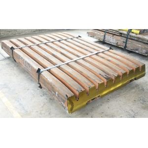 China Jaw crusher plate and liner/ jaw crusher jaw plate on sale