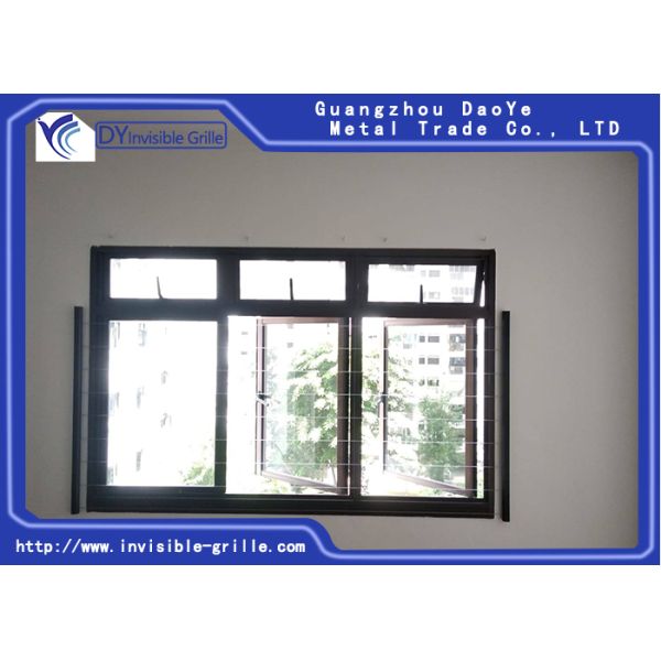 Swimming Pool Window Invisible Grille