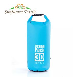 37x71CM 30L Waterproof Fabric Dry Bag Backpack Floating Lightweight Backpack