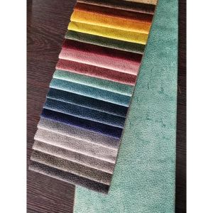 Upholstery Luxury Velvet Fabric Custom Embossed Fabric For Sofa