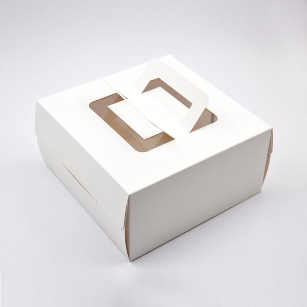 artpaper foldable clear window 8x8x4" 4x4x4" 8x4x4" Cake Box