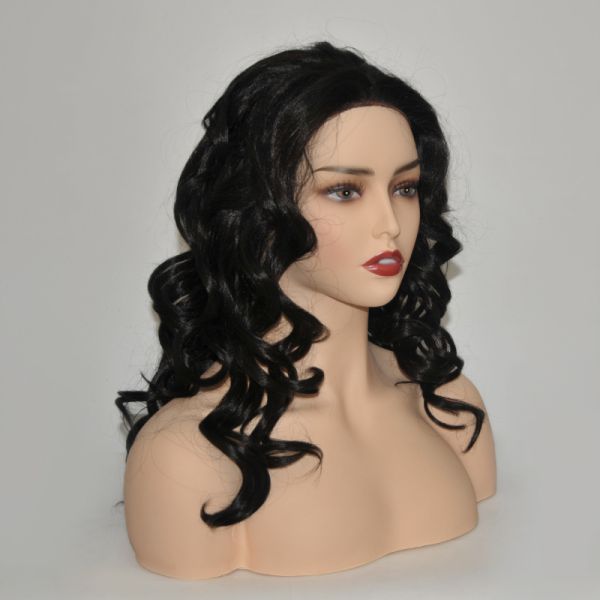 Fashion head mannequin with pvc mannequin head display Europe and America mannequins female head