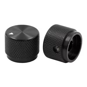 Solid Aluminum Alloy Guitar Knob Amplifier Volume Potentiometer Knob 6mm 6.35mm