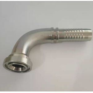 Galvanized Sheet 3000 Psi Hydraulic Flange One Piece Fitting 90 Degree Elbow