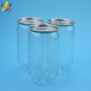Custom Logo Printing 500ml 57mm Diameter FDA Plastic Soda Can