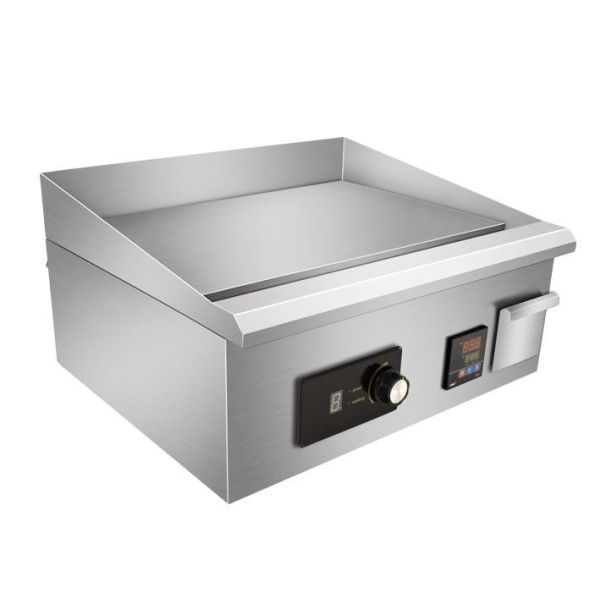 Buy 5kw OEM Stainless Steel Flat Bbq Electric Induction Griddle at wholesale prices