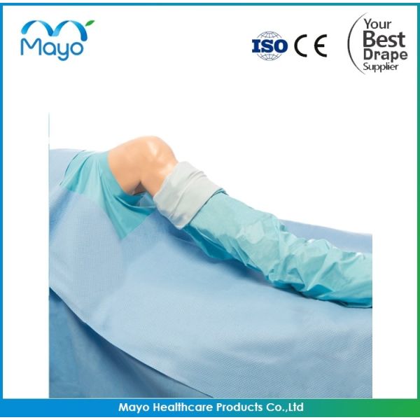 PE Nonwoven Impervious Stockinette Disposable Medical Consumables CE ISO