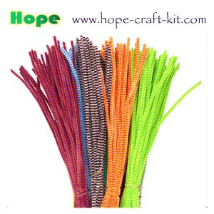 Glitter chenille stems pipe cleaners for children creative DIY craft kit