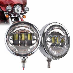 4.5 Inch LED Passing Light for Electra Glide Vehicle Service Type and Lighting