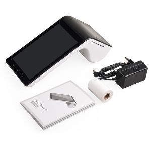 Android Credit Card Portable Payment Terminal Dual Screens Touch 7.0 Inch