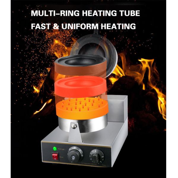 Ufo Shaped Fast Heating Burger Oven Machine Special / Popular 11.5cm Diameter