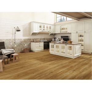 Eco Friendly Herringbone SPC Click Waterproof Fireproof European Oak Grain GKBM