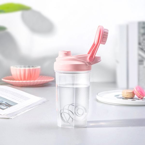 Custom 500ml High Quality Design Logo Sports Plastic Shaker Bottles, Protien Lemon Grapefruit Shaker Bottles Oem Private Label