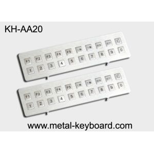 China Kiosk Stainless steel Keyboard Vandal - proof , long life ruggedized keyboard on sale
