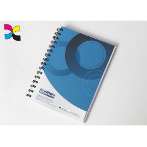 A6 Size Custom Spiral Notebooks , Business Personalized Spiral Bound Notebooks