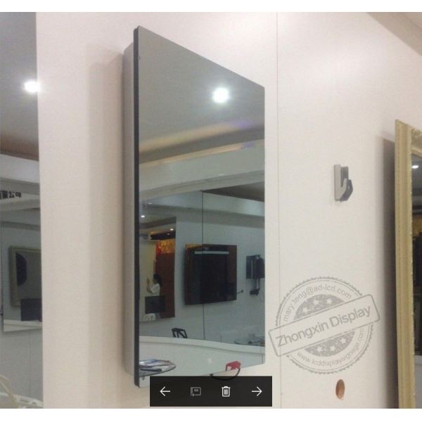 55" Wall Mounted Android Wifi Magic Exercise Mirror Multiple Capacitive/IR Touch