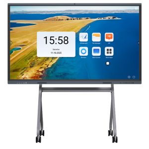 98 inch A type AI LCD Display Interactive Smart Board Anti Glare 4K 20 Point