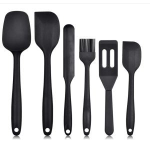 Flexible Silicone Kitchen Utensil Sets Antideform For Multiapplication