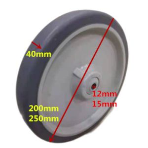 Restraurant Hotel Buffet Dish Plate Cart Trolley Wheel 8 Inch