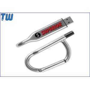 Promotional Safety Carabiner 128GB USB Memory Stick Pen Drives