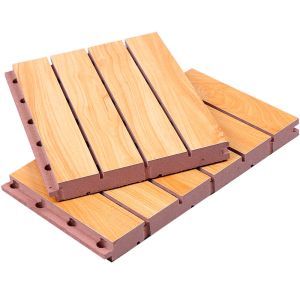 Acoustic WPC PVC Wall Panel Sound Proofing Panels ISO9001