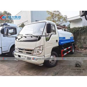 Left Hand Drive Foton 4x2 5cbm Water Sprinkler Truck