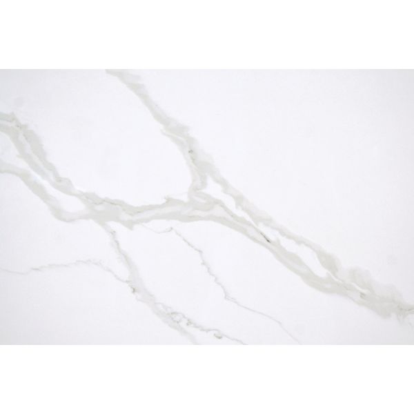 Engineered White Calacatta Engineered Quartz Kitchen Worktop NSF Certification