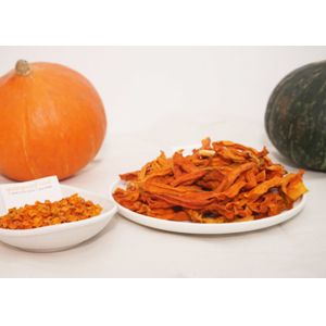 Orange Organic Dried Vegetables Pumpkin Strips For Instant Noodles Accessories
