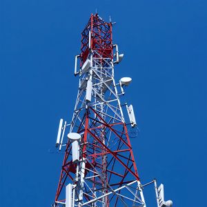 30m Self Supporting Lattice Tower For Communication GSM Tower Made Of Angle