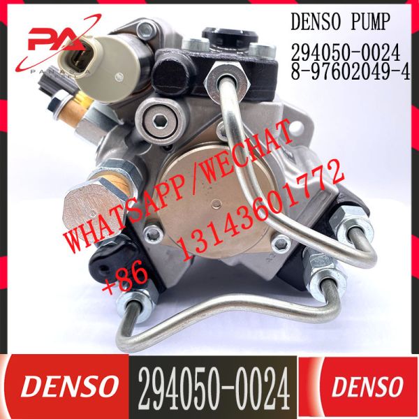 294050-0024 Diesel Engine Common Rail DENSO Fuel Pump 294050-0024 For ISU-ZU 8-97602049-4