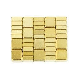 Zinc coating strong rectangle neodymium magnet N35-N52 grade