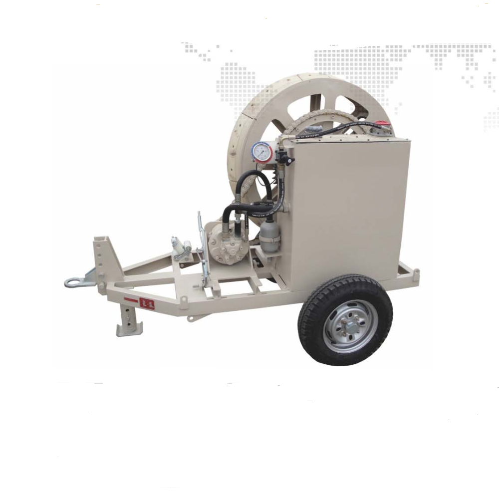 Winch type Compressed Air Brake Cable Tensioners Adopt Retarding