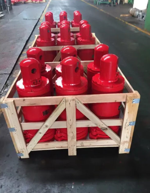 Coal Mining Welded Hydraulic Cylinders / Single Acting Hydraulic Actuator
