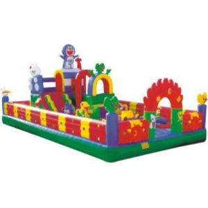ODM toddler Playground Inflatable Amusement Park Blow Up Castle