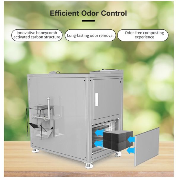 Commercial Garbage Disposal Compost Making Machines Food Waste Recycling Machine