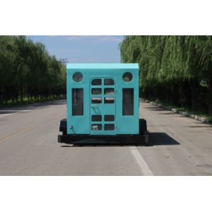 Rustic Street Cuisine Cart Large Capacity and Refrigerator for Street Food Carts