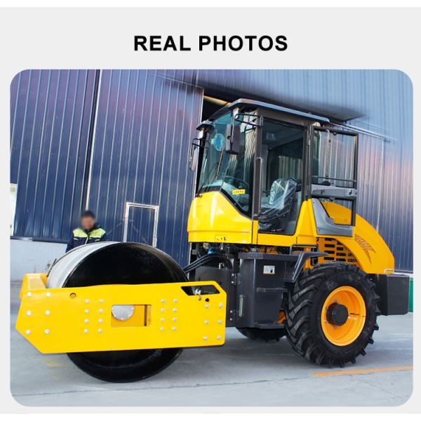 Made in China Mini 8 Ton Road Roller Single Drum Vibratory Compactor