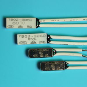Quality TB02 75C small size water pump thermal protector thermal fuse 250V/5A UL VDE RoHS for sale