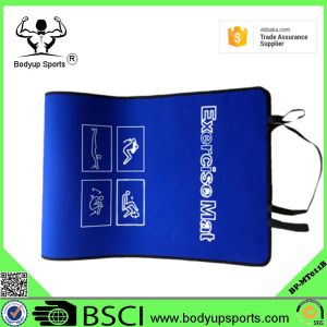 outdoors exercise yoga mat