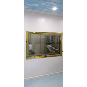 Customizable Steel Shielded Window Class A Fire Protection Radiation Protection
