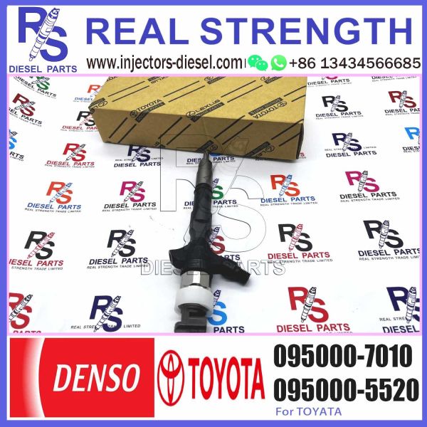 D-ENSO 095000-7010 23670-39165 original new Diesel Fuel Injector 095000-7010 For T-oyota Truck 2KD Engine