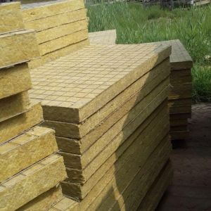 Industrial Rockwool Fire Board With Thermal Insulation High Temperature