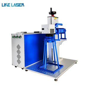 Stainless Steel Mugs Metal Nameplate Fiber Laser Marking Machine for Gold Silver