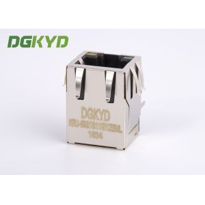 KRJ-5921S11GYZENL PCB Mount Single Port Rj45 Network Connector 8P8C modular jack