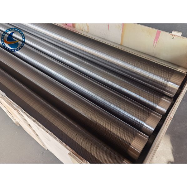 1.0mm Slot Wire Wrapped Pipe Full Welded Stainless Steel